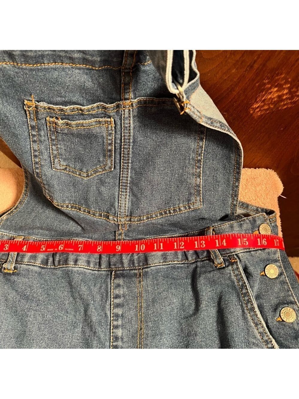 Love Tree Denim Short Overalls - Picture 15 of 16